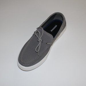 MADDEN BANOLL GREY BOAT SHOES